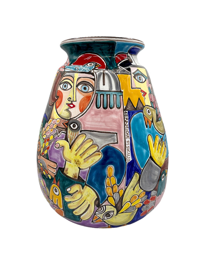 Litho vase