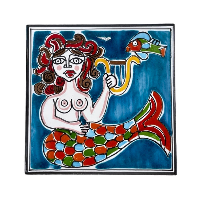 Piastrella Sirena - Ceramiche Di Sicilia 