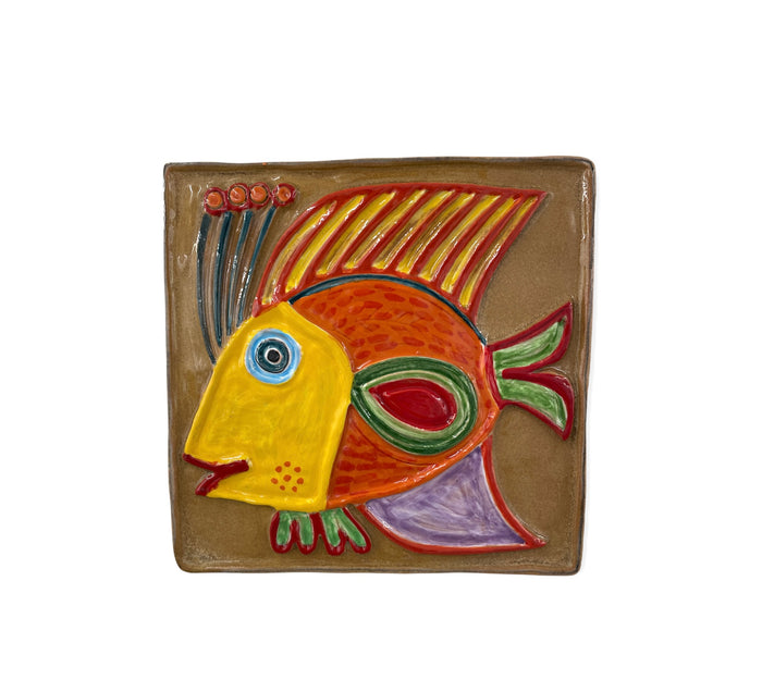 Square Panel : Fish