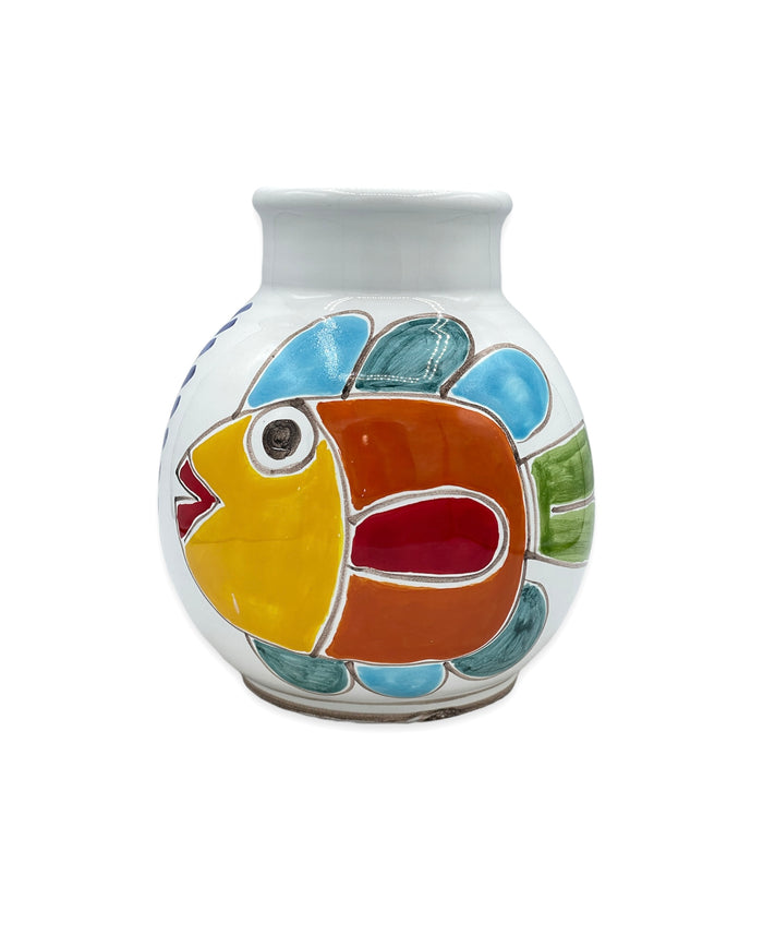 Fish And Octopus Vase